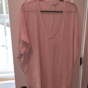 NWOT Express one eleven pink pullover sweater